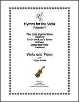 Hymns for the Viola Volume IV P.O.D. cover